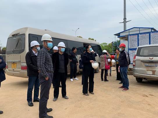 武漢市洪山區人大代表視察我校新校區建設